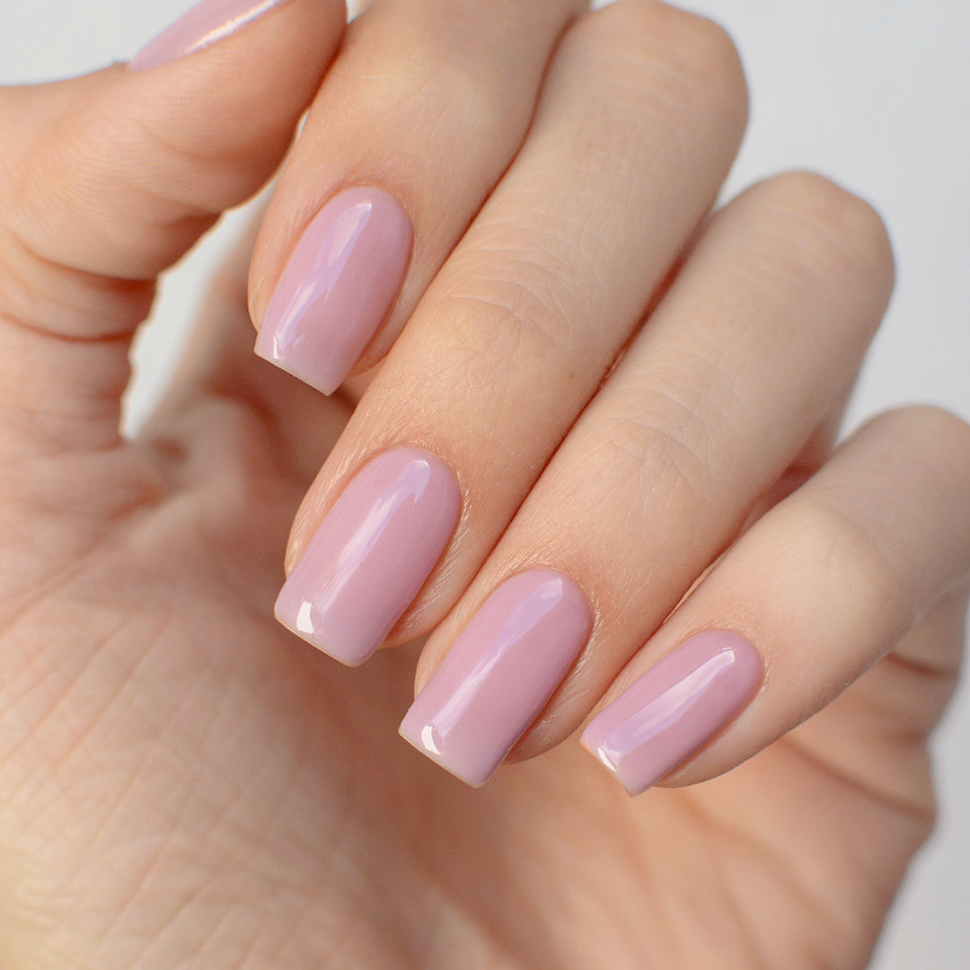 Gel Color - Rubber Base Coat - Misty Lilak