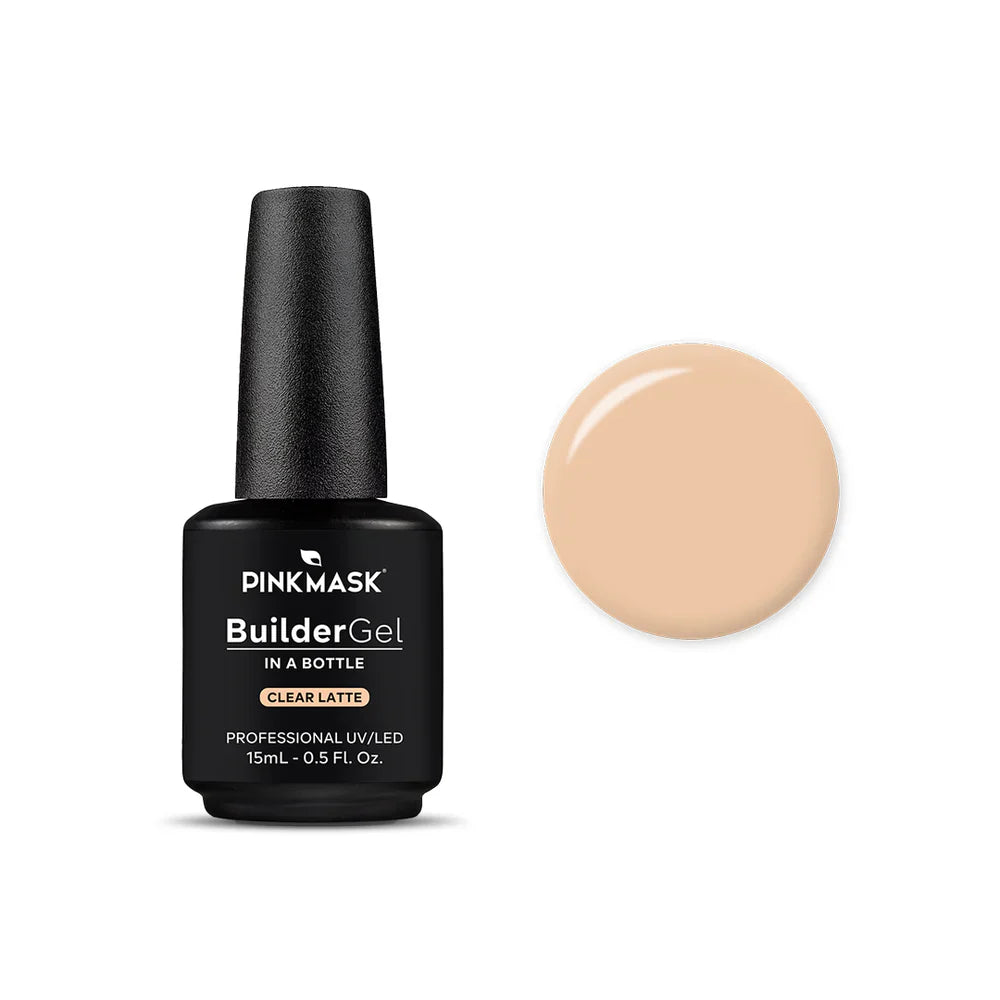 Builder Gel in a Bottle - Clear Latte