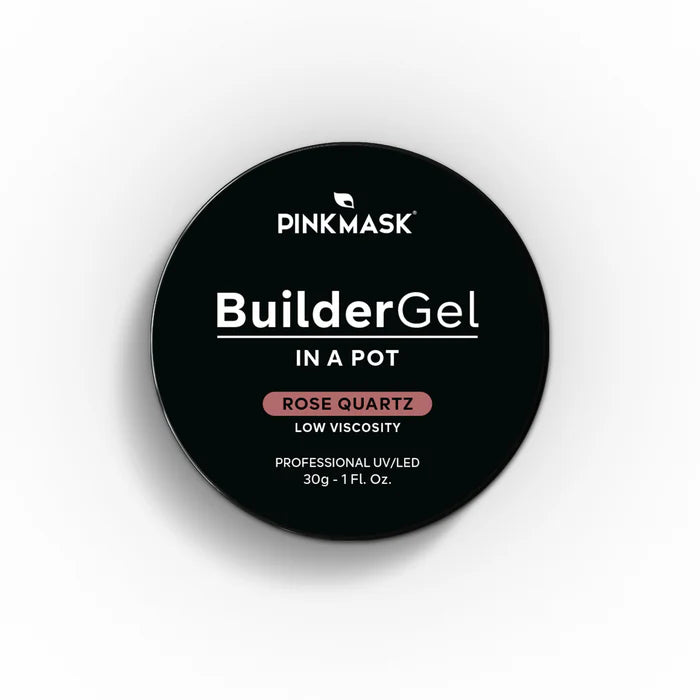 Builder Gel In a Pot - Rose Quartz