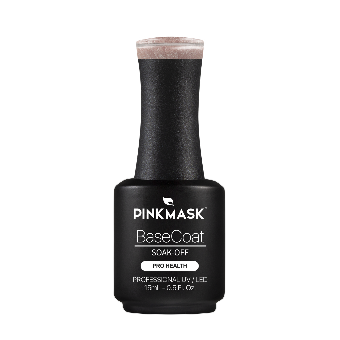 Gel Color - Rubber Base Coat - Sparkly Gold