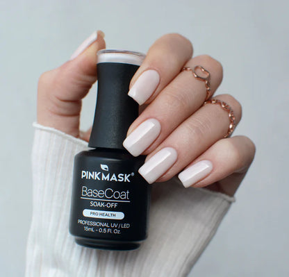 Gel Color - Rubber Base Coat - Light Ivory