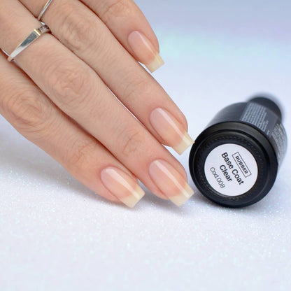 Gel Color - Rubber Base Coat - Clear
