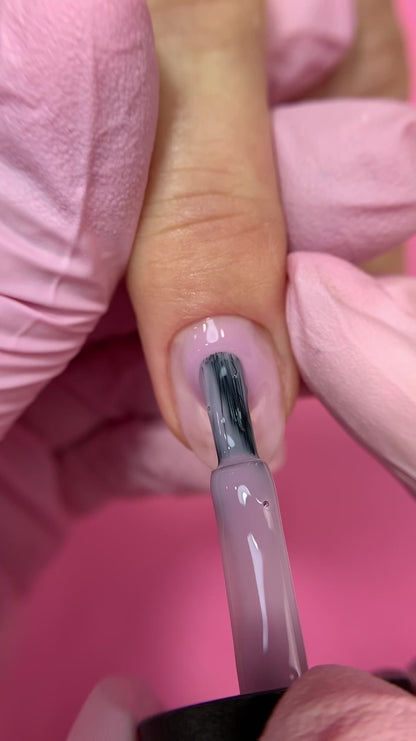 Gel Color - Rubber Base Coat - Misty Lilak